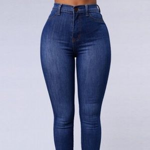 High-Waist Jeans in Medium Wash from Fashion Nova